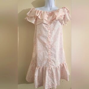 Lisa Marie Fernandez off shoulder midi dress